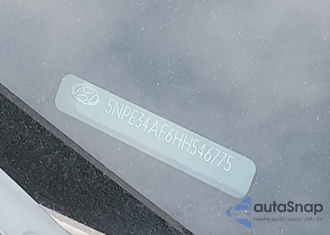 2017 Hyundai Sonata Sport из США, поврежденный, VIN 5NPE34AF6HH546775